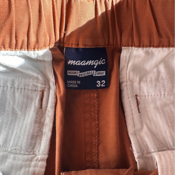 MAAMGIC Brown 5.5inch Shorts - Size 32 - Picture 2 of 3